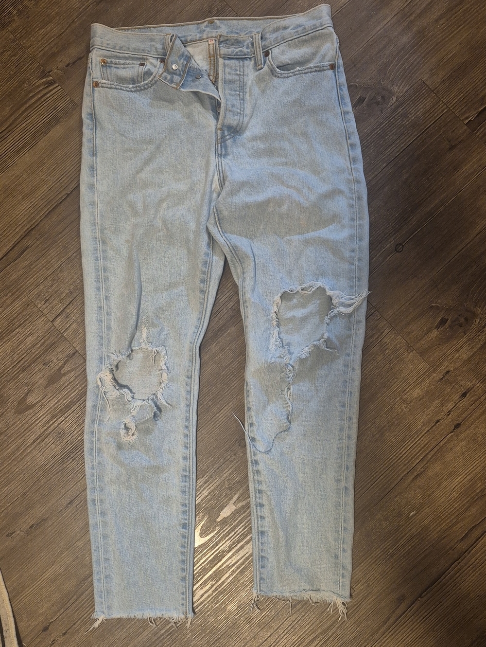 Levi's Red Tag Distressed Boyfriend Jeans
